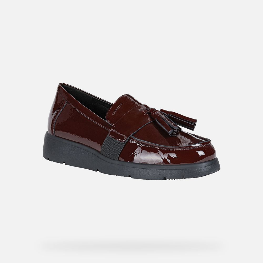 Geox Bayan Loafers Bordo - Arlara - EBN-963274